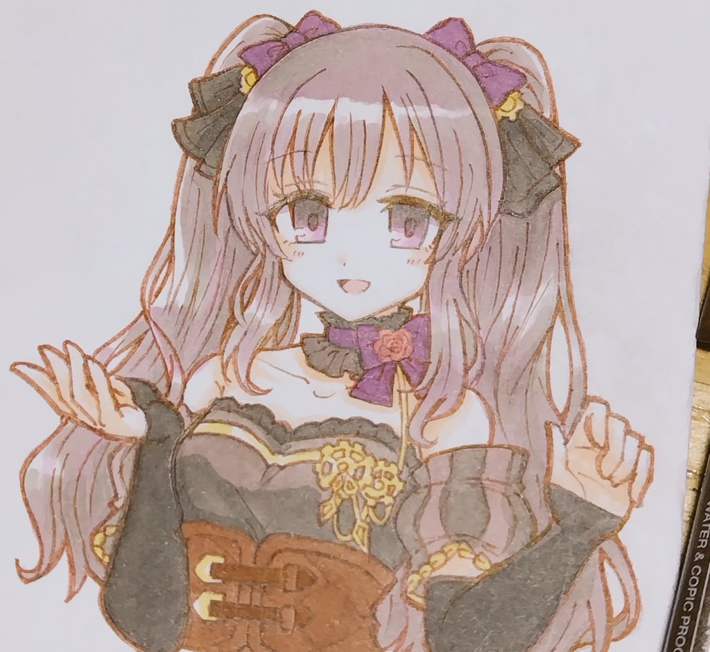 幽谷霧子 「幽谷霧子ちゃん描いてみた!」|紫之天ゆ～り@お絵描き復帰のイラスト