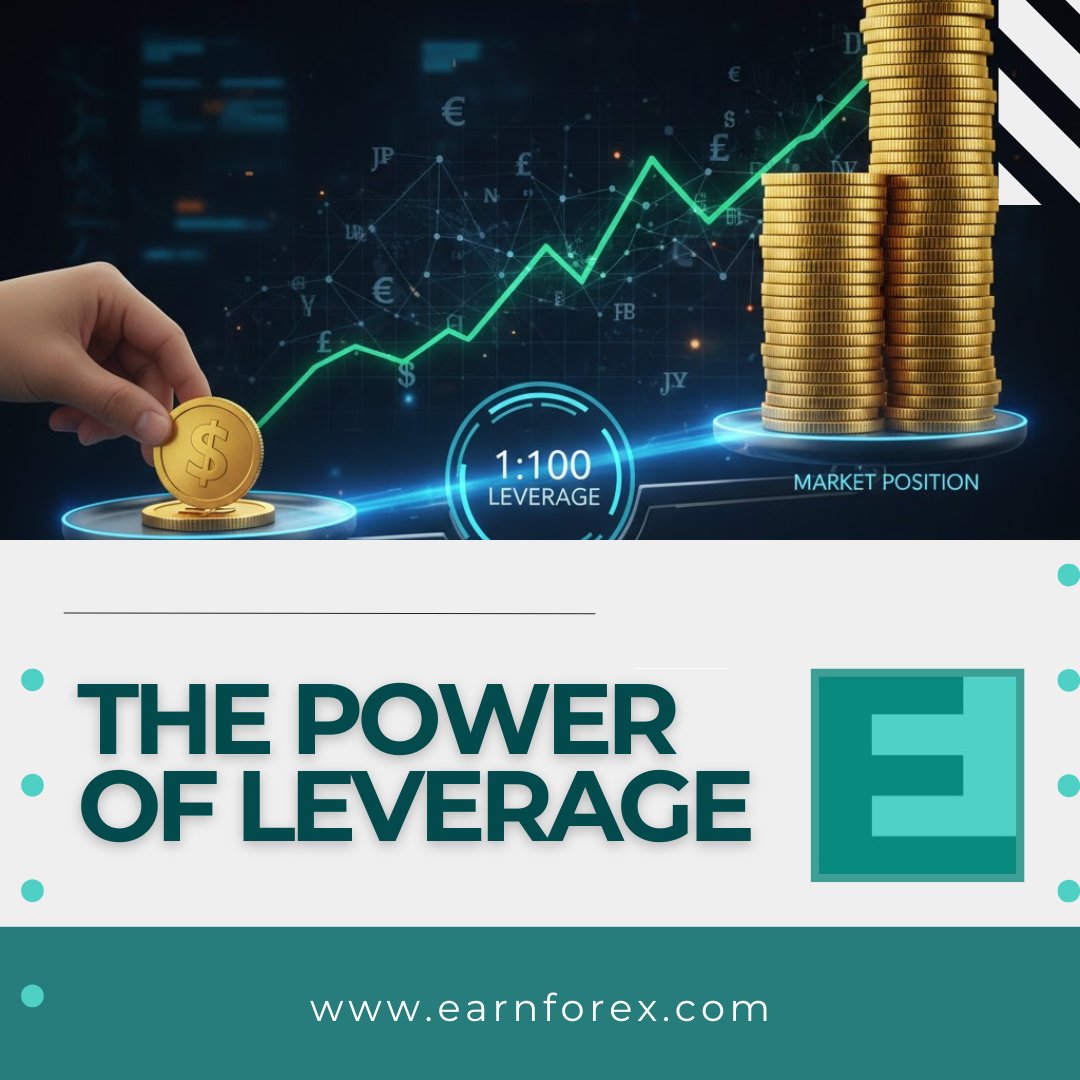 EarnForexBlog's tweet image. Leverage is a financial superpower! 🦸‍♂️ With 100:1 leverage, $1,000 can control $100,000. It magnifies profits, but remember, it amplifies losses just as much! Trade responsibly. ⚠️
#forex #bitcoin #trading #EarnForex #tradingstrategy #forextrading #cryptocurrency #crypto…