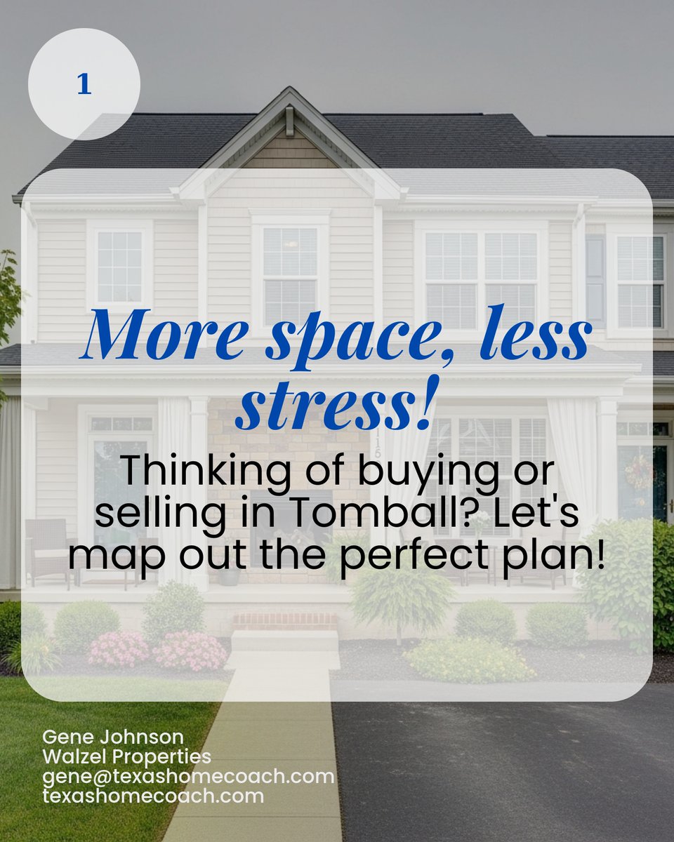 TXHomeCoach's tweet image. Ready for more space without more stress? 🏠✨ In Tomball, you can buy &amp;amp; sell smart: Use contingency offers, explore HELOCs, and keep timelines flexible to avoid double mortgages. Let&apos;s create your winning game plan! #RealEstateGuide