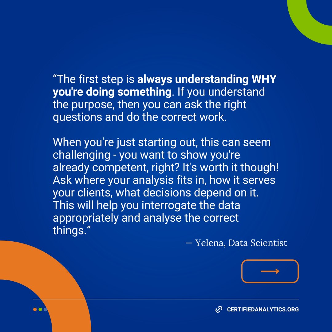 CAPcertify's tweet image. Every tip points to this: jumping straight to data first is where most analytics projects go wrong.

🧠 Want to go deeper? 

The free @INFORMS Business Problem Framing course teaches the systematic approach that could change how you start every project: bit.ly/3Lle9s8