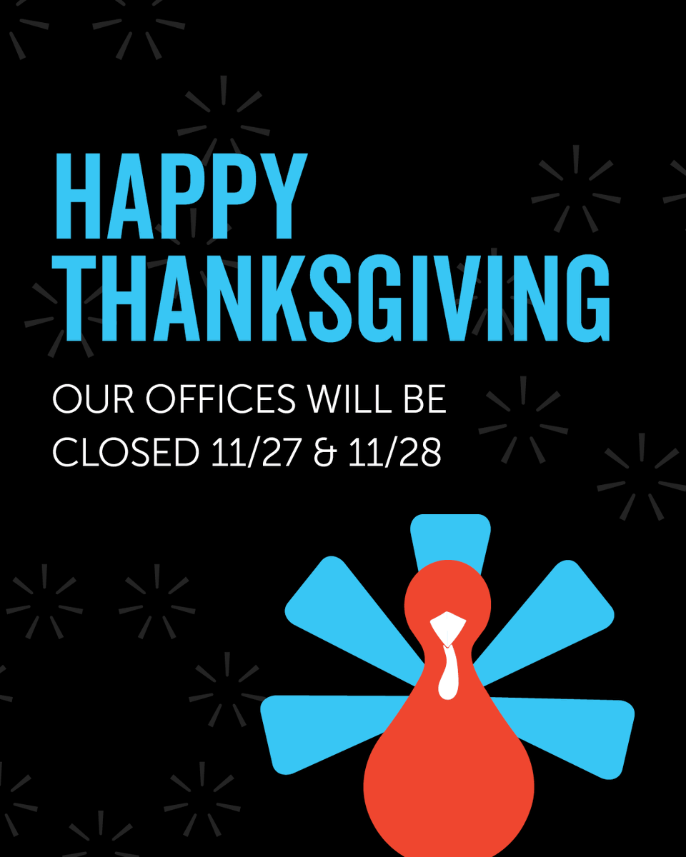 We're thankful for partners like you who make big things happen.
Now go eat, nap, repeat. 🍽️
Happy Thanksgiving from your Ironmark team. 🦃