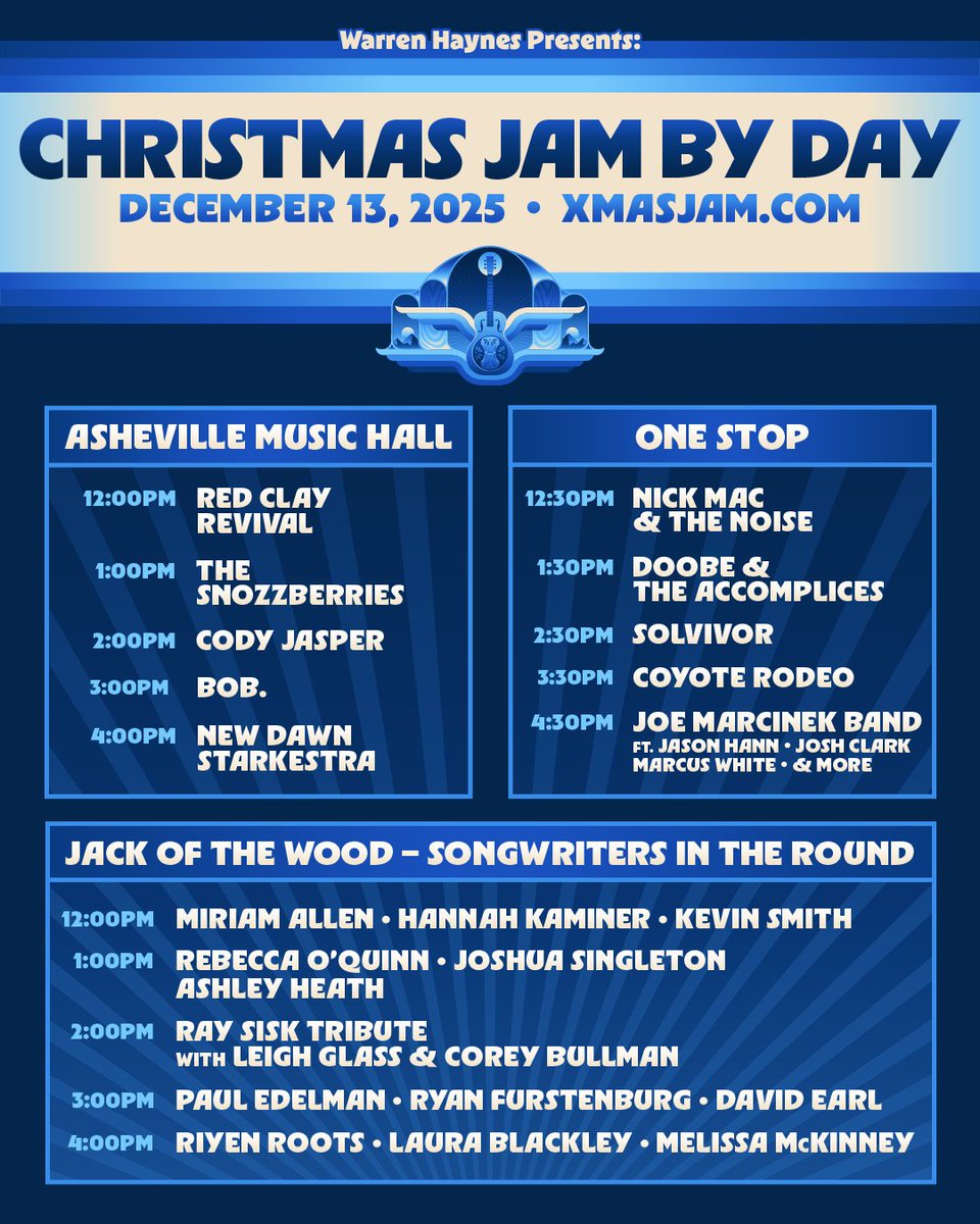 Warren Haynes Presents: Christmas Jam tweet media