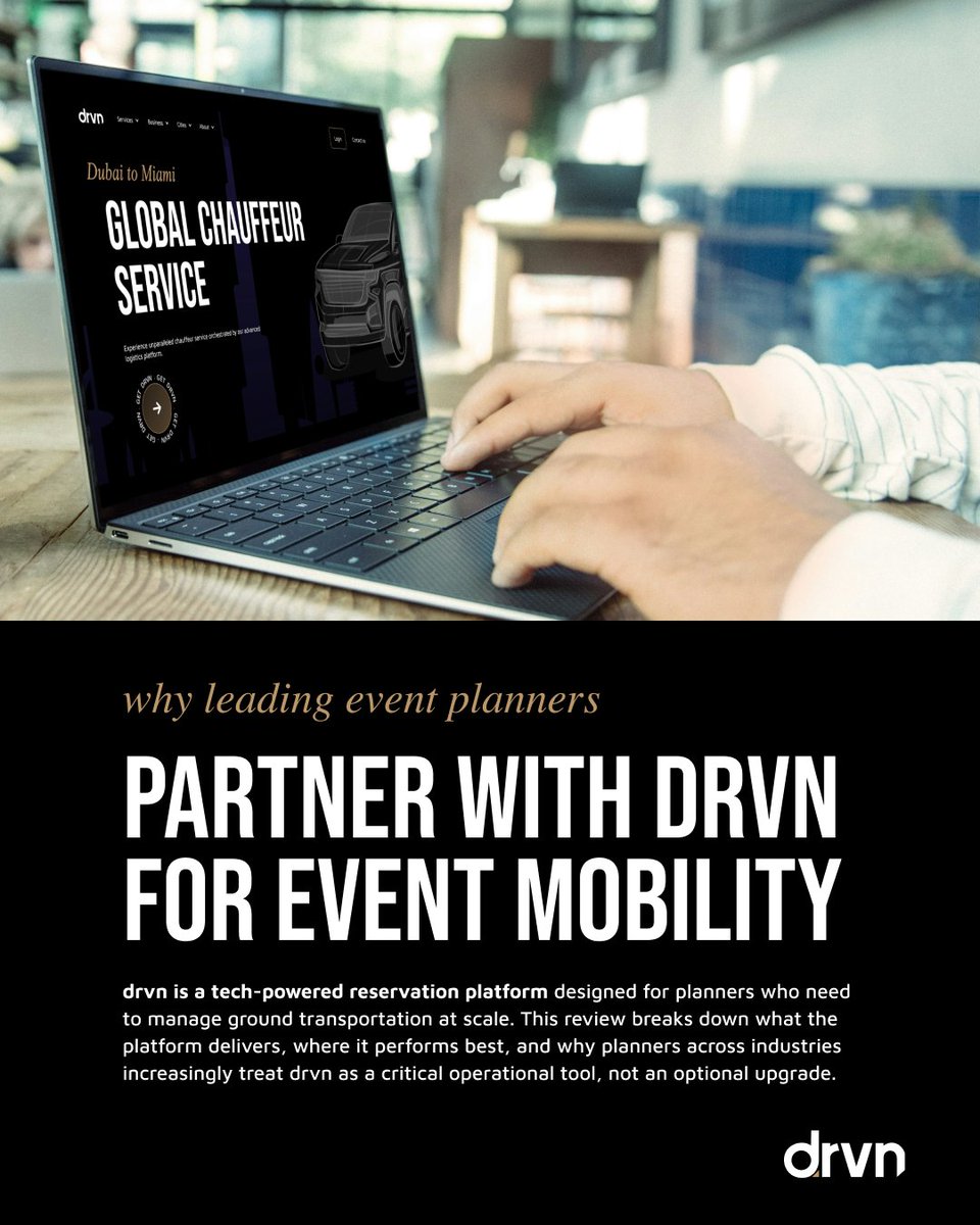 ridedrvn's tweet image. Our latest blog breaks down how drvn&apos;s platform helps make event transportation management stress-free.

Read the full article here: vist.ly/4g4hp

#EventManagers #LogisticsPartner