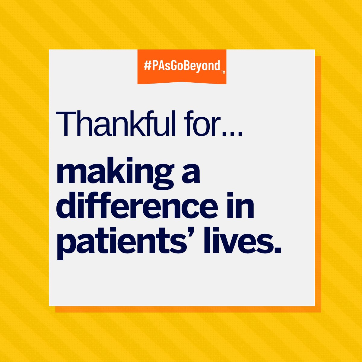 American Academy of Physician Associates tweet media