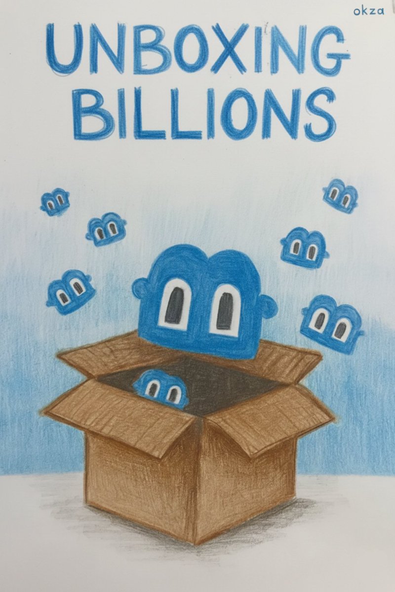CryptoOkza's tweet photo. Gbillions @billions_ntwk 💙

I'm Drawing Unboxing Billions , Billions that delivers trusted identity without sacrificing privacy. Simple phone verification, transparent reputation, and your data stays on your device. 

@jgonzalezferrer
@monitalan @salesman_1k https://t.co/F8Fik0q5rV