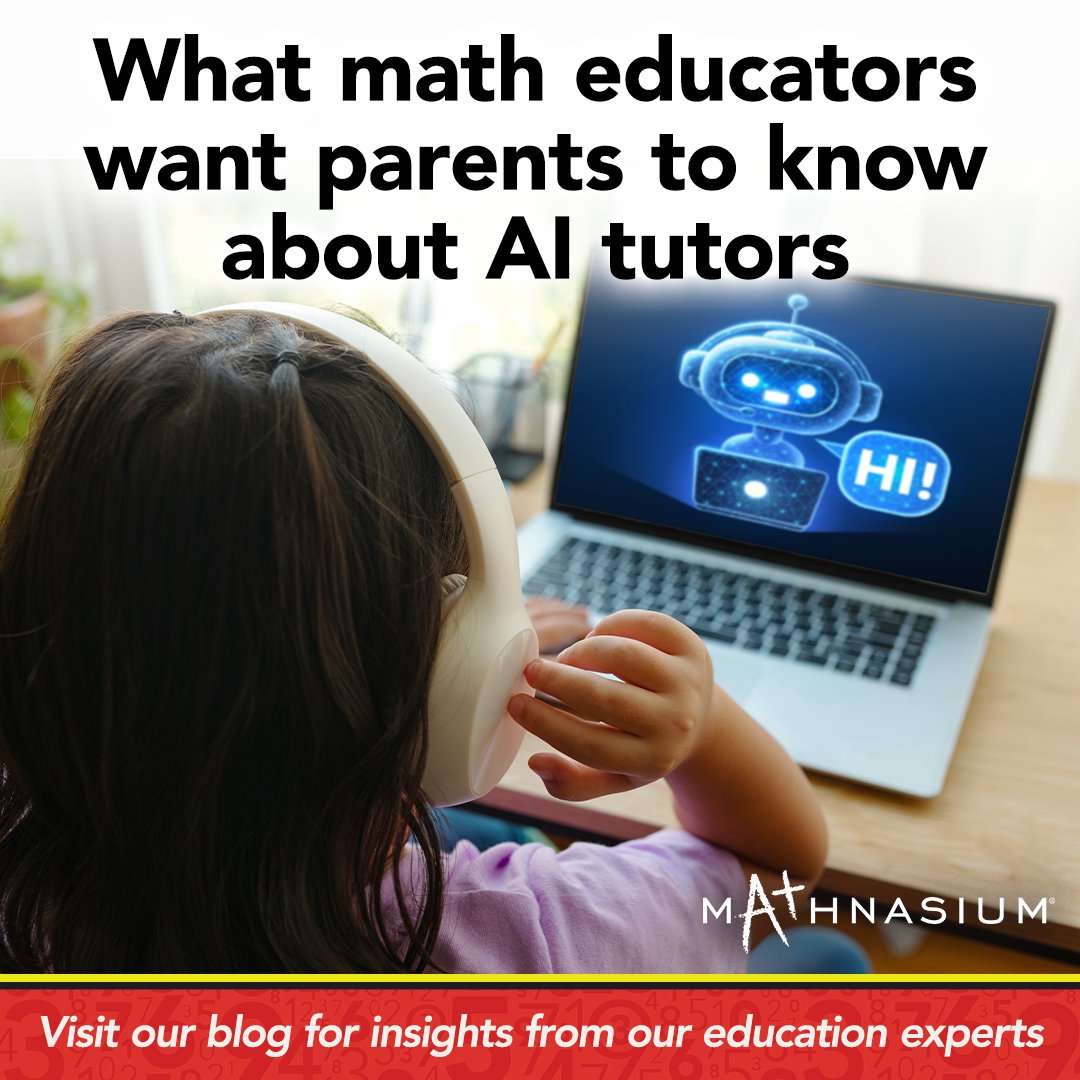 Mathnasium's tweet image. AI + Face-to-Face Tutoring: Finding the Perfect Balance 🤖☺️

See how they can work together to meet the needs of today&apos;s students: 🔗 bit.ly/4ohpjvM

#Mathnasium #Tutoring #ChangingLivesThroughMath #MathTutoring #AIinEducation