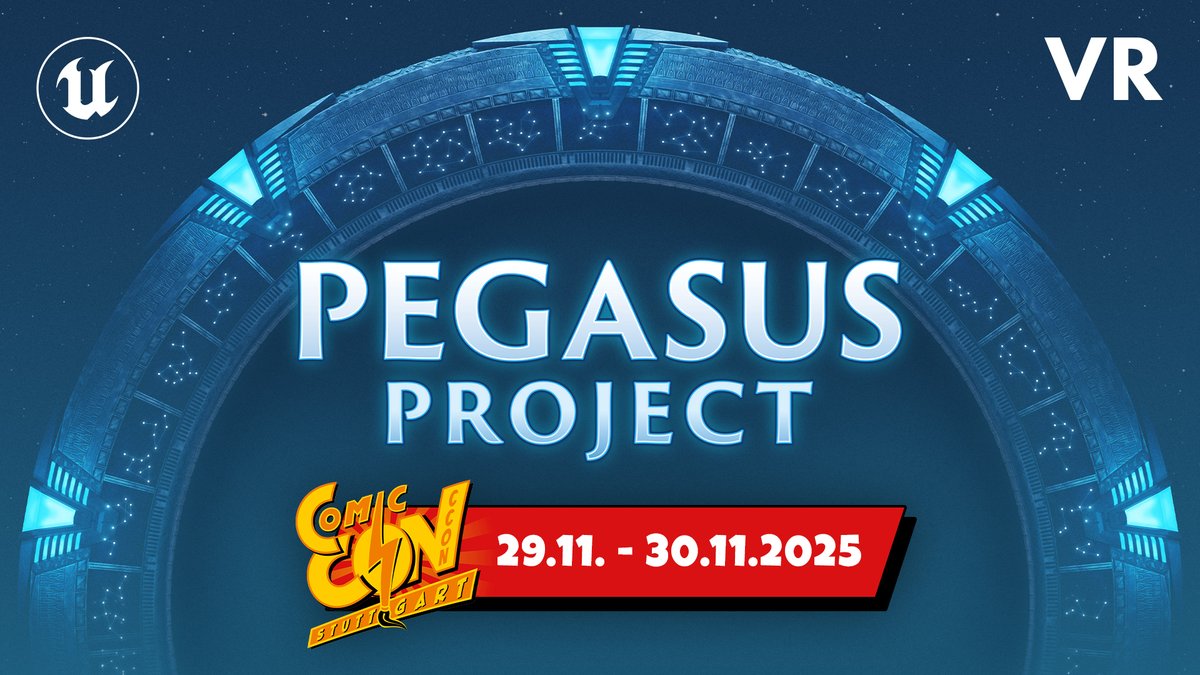 IBREC's tweet image. 📣 Quick reminder expedition members!
I’ll be at Comic Con Stuttgart this weekend with my 3D VR recreation of Atlantis 🧡👉 comiccon.de

Come try it out at the Atlante Props booth ✨

Preview ➡️ youtu.be/0OmgUm8V0TI

#UnrealEngine #Stargate #VR #MetaQuest