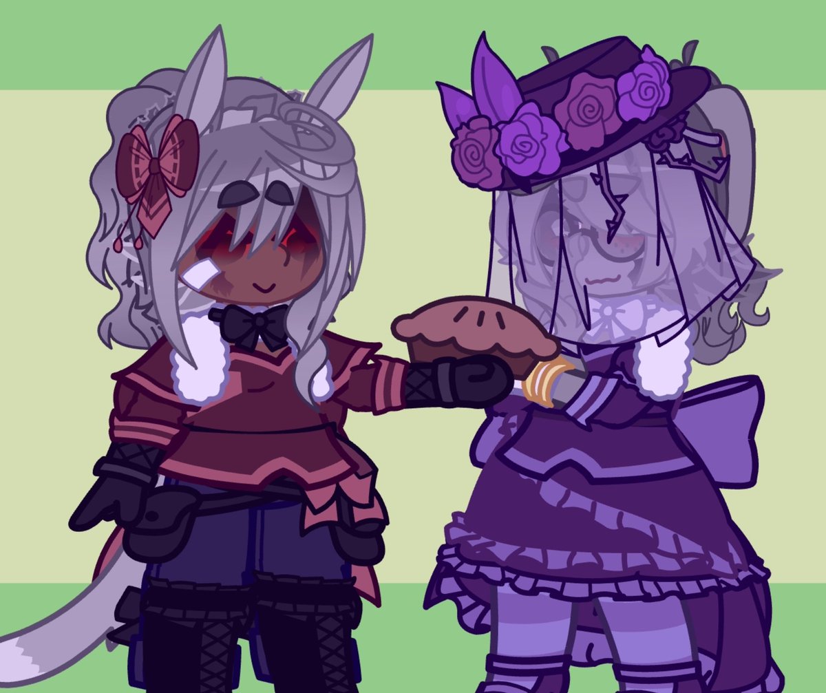 StitchyzLantern's tweet image. 「💜❤️」– I suck at making characters interact don&apos;t kill me 🥹 // #RobloxPiggy #Ellisy –「💜❤️」