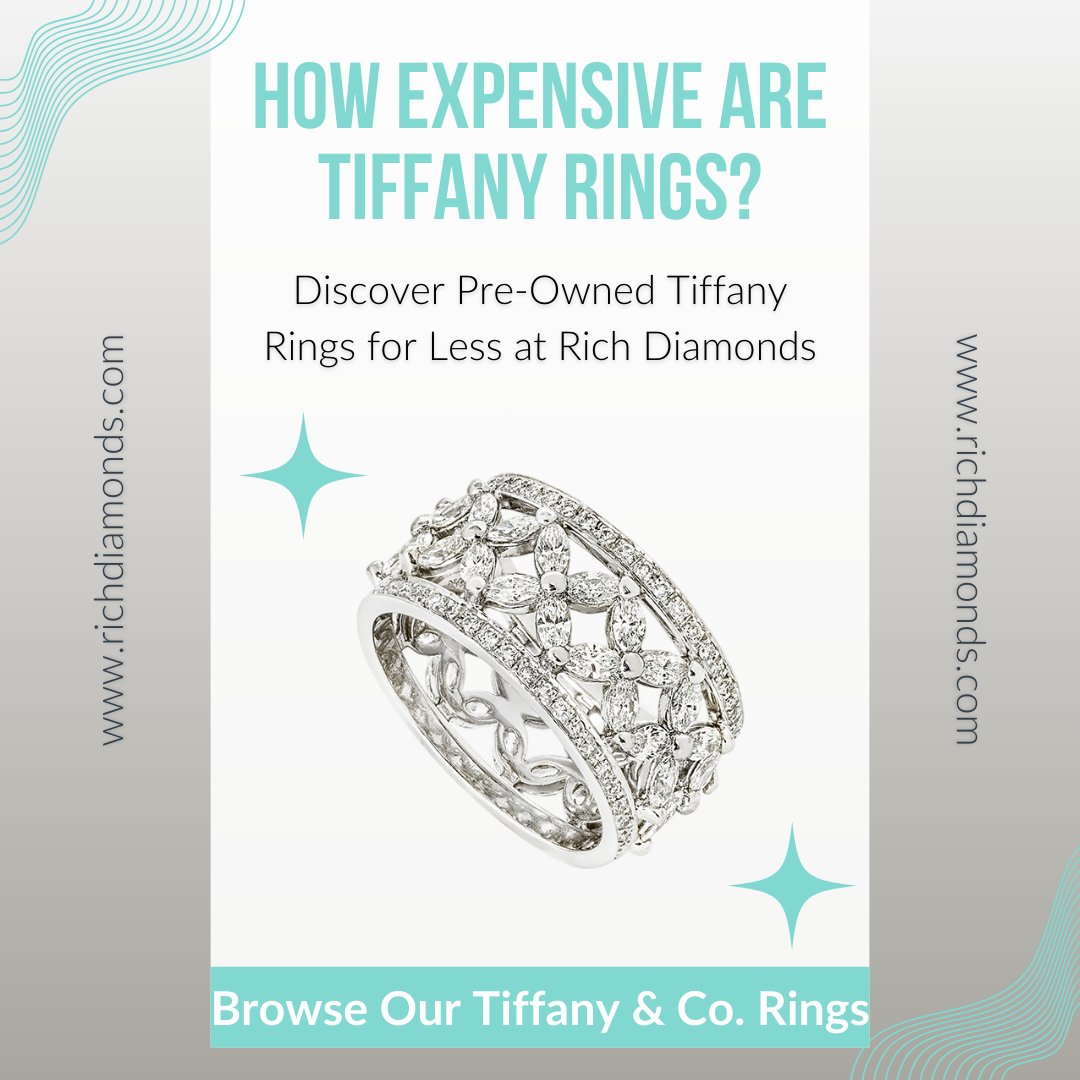 RichDiamonds's tweet photo. Discover how much Tiffany rings really cost - from £300 silver bands to £60,000+ diamond showpieces.

See the full price breakdown here 👉 https://t.co/pezjSikw9x

#TiffanyAndCo #LuxuryJewellery #DiamondRings #DesignerJewellery https://t.co/jjPzweVV8f