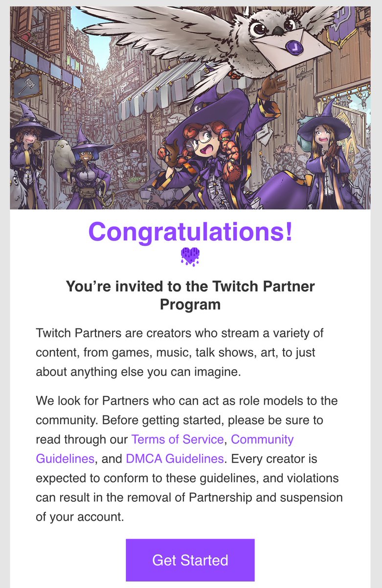 doaenel's tweet image. I’ve been thinking for hours about how I want to word this tweet.

I’m honestly too stunned to even think.

After 6 years of rejection and 25 denied attempts, I finally got accepted into the Twitch Partner Program on my 26th application.

Thanks, @Twitch