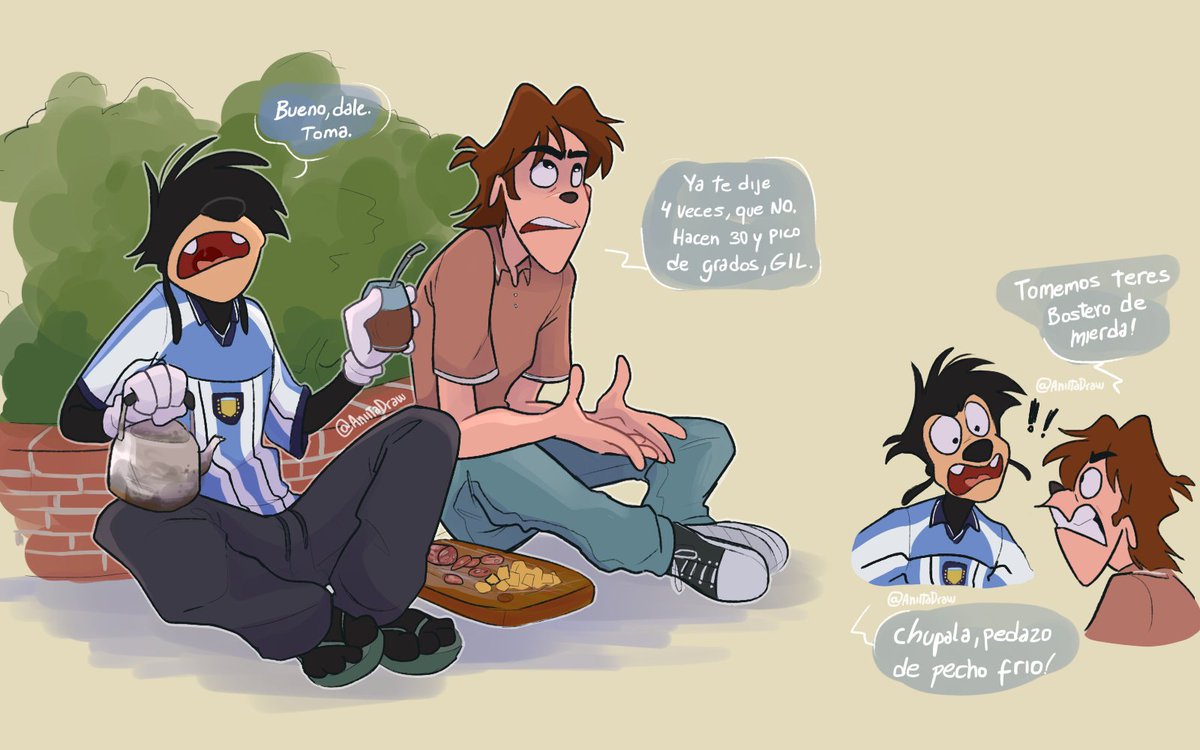 AniitaDraw's tweet image. Cliché navideño🎁🎄
.
.
#Maxley #AnExtremelyGoofyMovie #Christmas2025 #Navidad