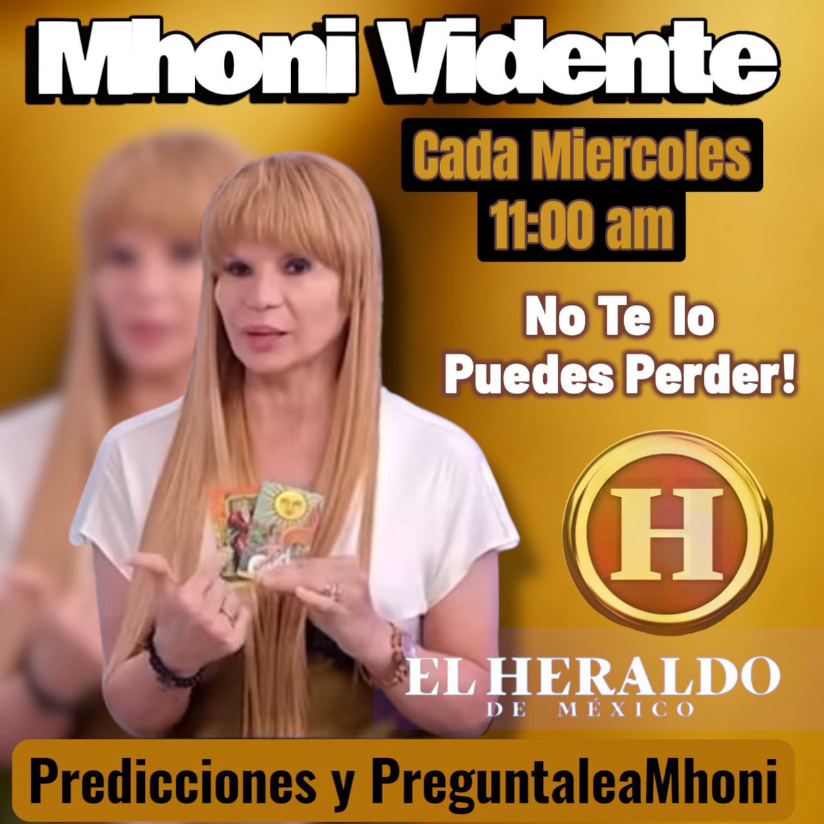 LemusKarol21722's tweet image. Preparados el programa  mas famoso hoy miércoles @mhonividente @brenn_mz @heraldodemexico #PreguntaleaMhoni #mhonienheraldo