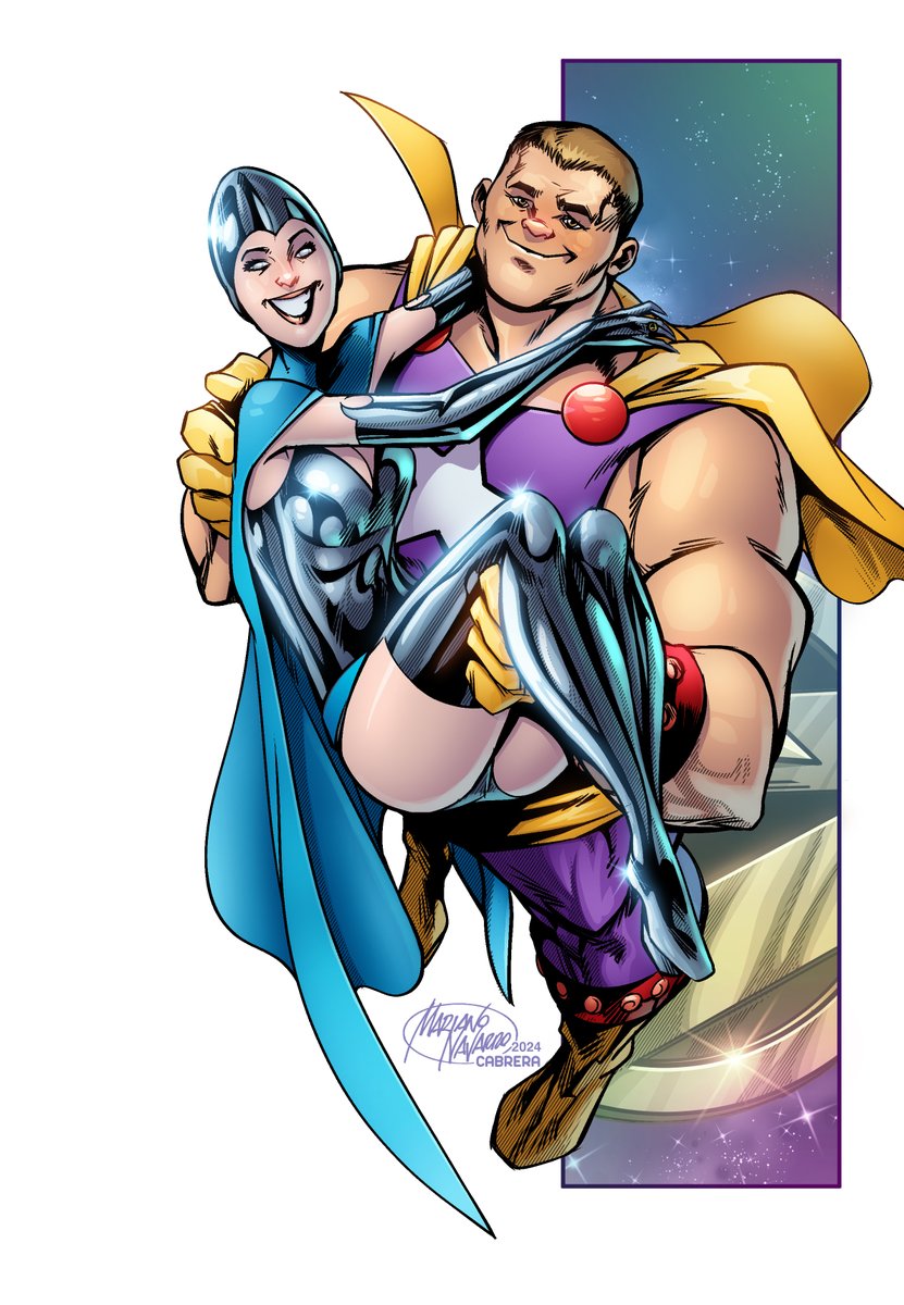 <a href="/CabreraColor/">Hernan Cabrera</a> <a href="/DCOfficial/">DC</a> <a href="/MarvelComicsHQ/">Marvel Comics</a> <a href="/earth9602/">Amalgam Universe</a> <a href="/FrankiePaul64/">Comic Who Loves Comics</a> <a href="/MonarchDafey/">Monarch☘️Dafey</a> <a href="/ManFirestorm/">The Brave and the Bold</a> <a href="/DavesComicHero/">Dave's Comic Heroes Blog</a> <a href="/BackintheBronze/">BackintheBronzeAge</a> <a href="/rholmes0520/">Robb, his comics, and other stuff</a> <a href="/XMen90sCovers/">Now: Marvel80sCovers</a> <a href="/bckomix/">BCKOMIX</a> <a href="/DailyMutantsX/">Daily X-Men!</a> <a href="/BringBackLSH/">LegionOfSuperHeroes</a> <a href="/marvelinthe80s/">Marvel in the 80s</a> <a href="/DCinthe1980s/">DC in the 80s</a> <a href="/Marvel_DCcomic/">Marvel Vs DC ❁</a> <a href="/SteveChung1968/">Steve Chung</a> Amalgam Comics was a 1990s DC/Marvel joint experiment fusing both universes into a third one, populated by fused characters.

Here's our take on DREAM DATE &amp; STAR CHARLIE, Dream Girl &amp; Star Boy/Destiny &amp; Charlie 27 amalgam.

Art by me <a href="/MarianoPNavarro/">Mariano Navarro</a>
Color by <a href="/CabreraColor/">Hernan Cabrera</a>

1/2