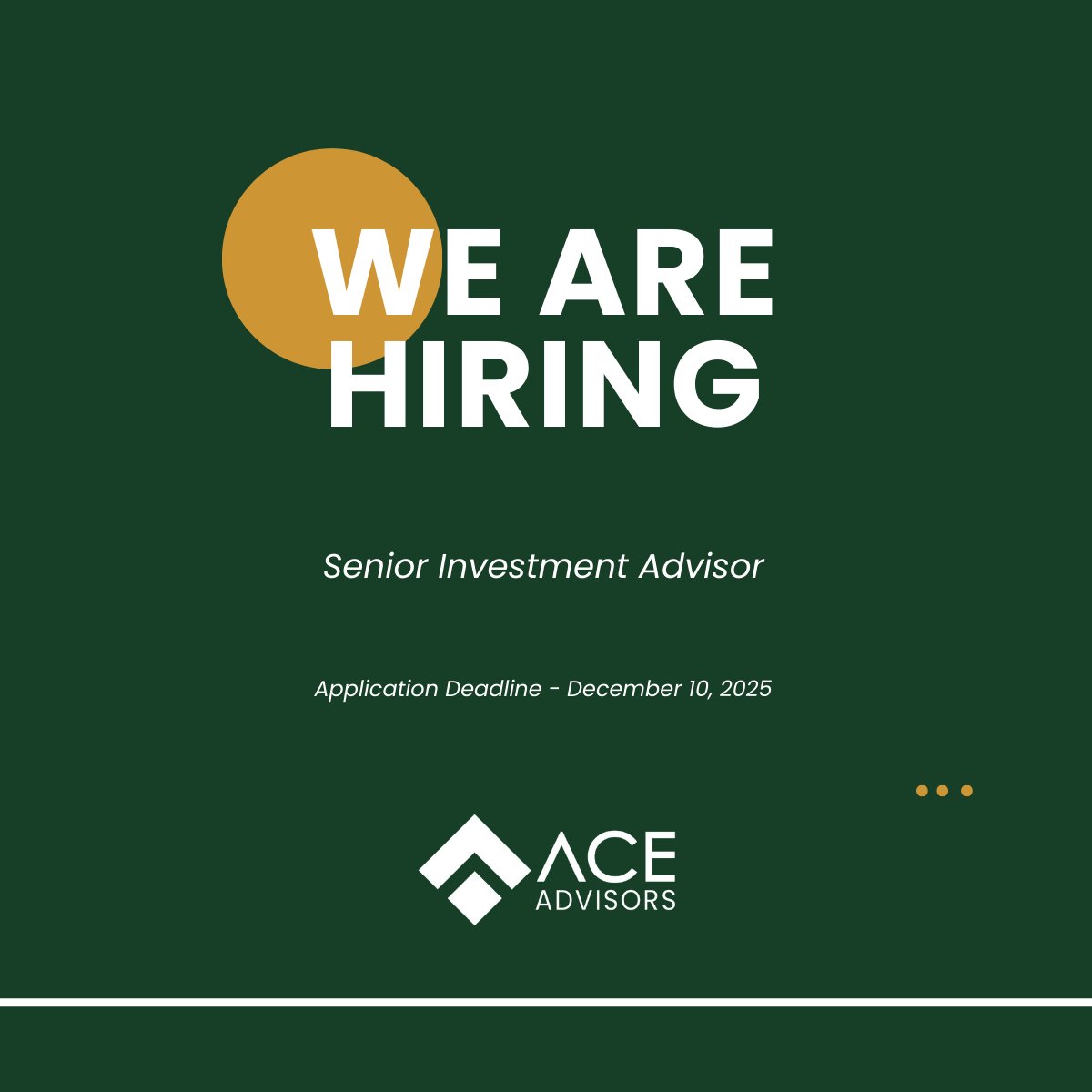 ACE Investment & Impact Advisors tweet media