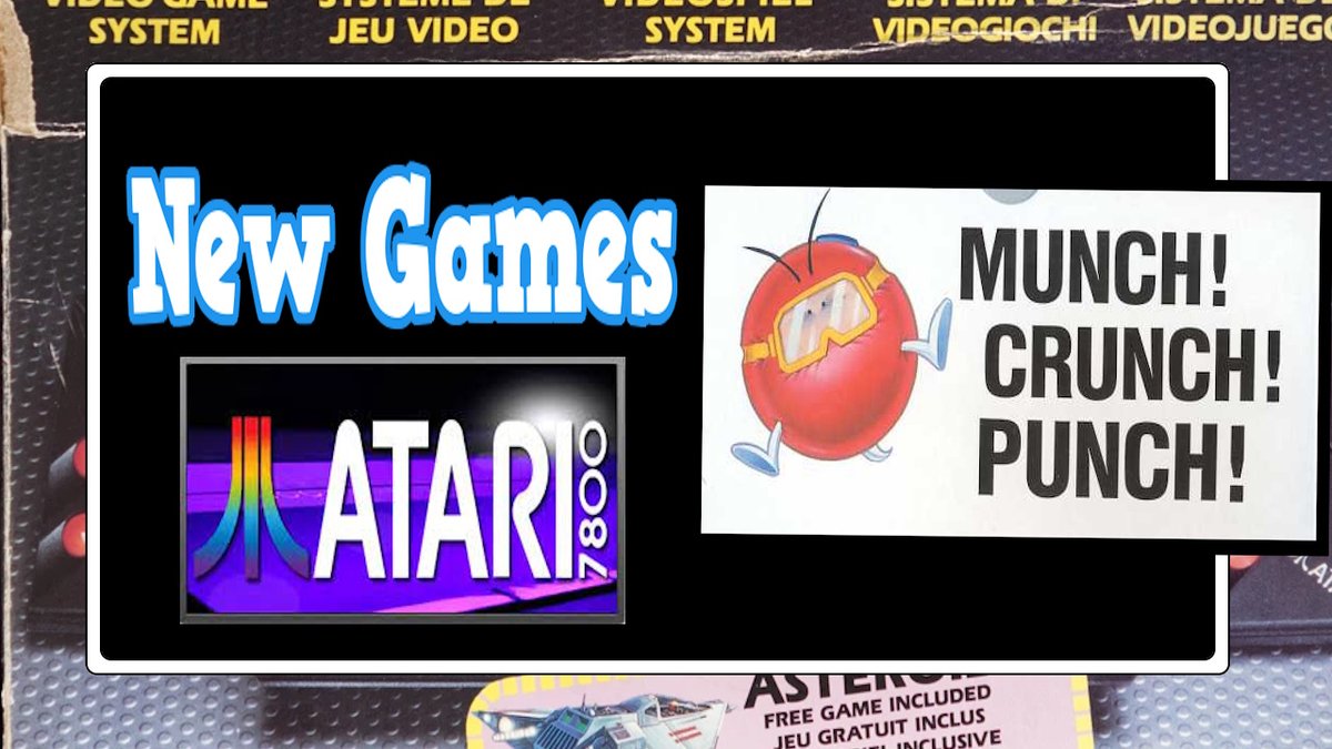 New Games for your Atari 7800 Part 37 youtu.be/yRUF4RG6HDw?si… via <a href="/YouTube/">YouTube</a> #atari #Atari7800 #NewAtariGames