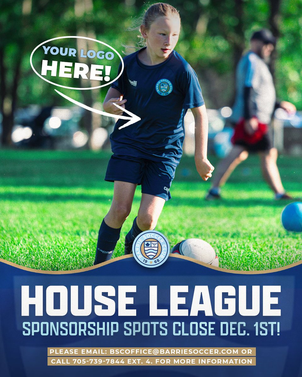 Barrie Soccer Club tweet media