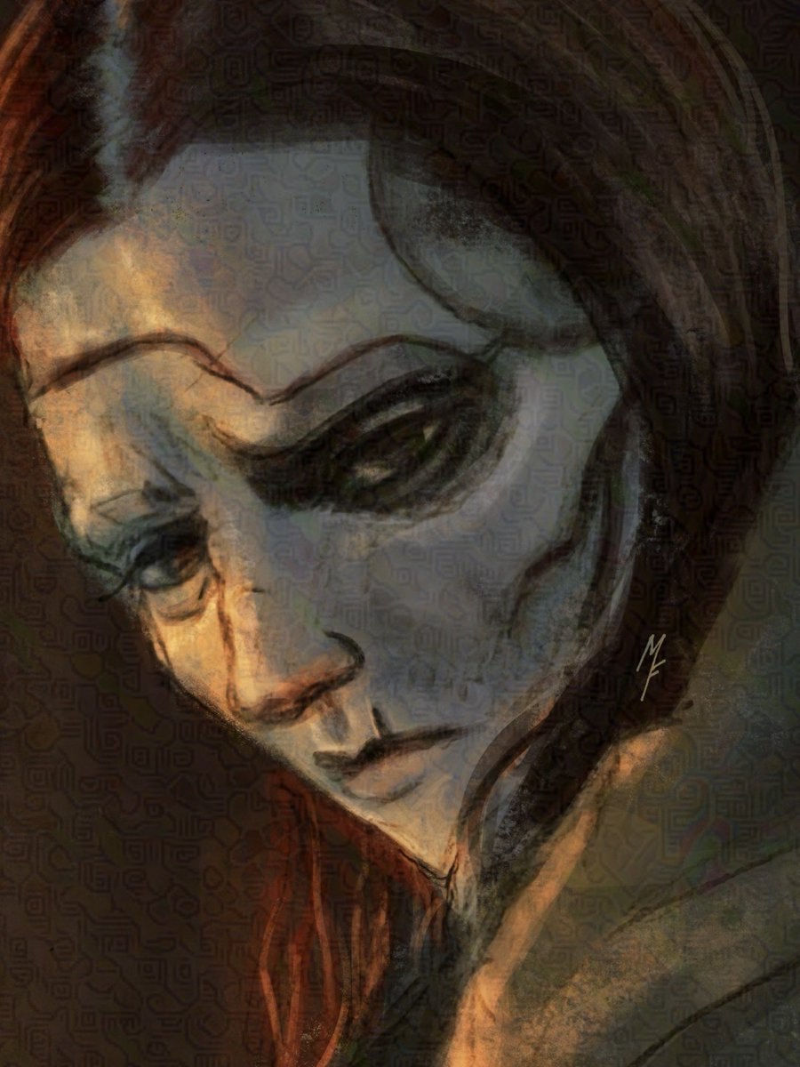 mariafloscher's tweet image. A closeup

If you haven&apos;t watched Frankenstein, go watch it YESTERDAY!

Pencil sketch + Procreate
Brush: Nikko Rull by Aaron Griffin 
Fanart of The Creature from Guillermo Del Toro&apos;s Frankenstein
.
.
.
.
.
#Frankenstein #GDT #ProcreateArt #HumanArt