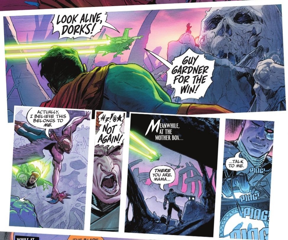 fujobritta's tweet image. guy gardner struggle day