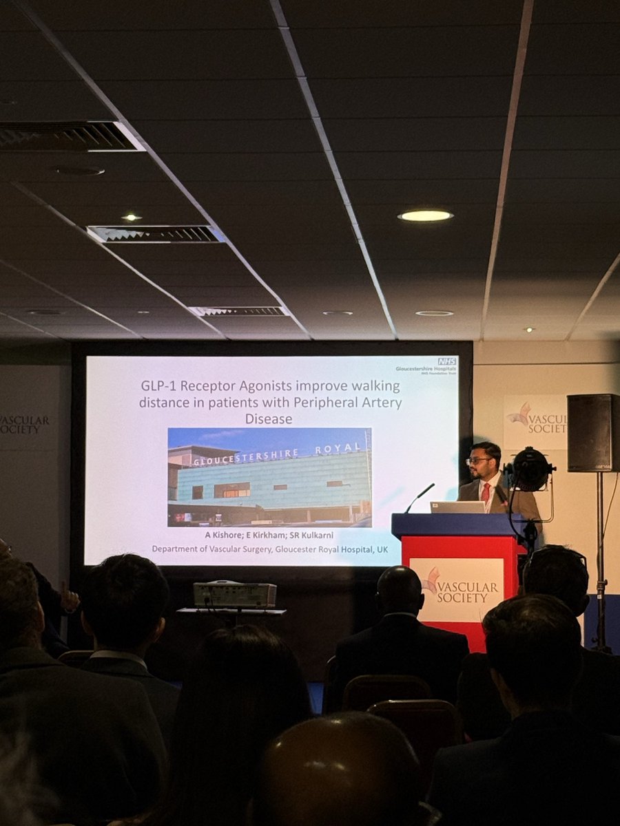 Starting off the <a href="/VSGBI/">Vascular Society</a> with Avikalp from <a href="/gloshospitals/">Gloucestershire Hospitals NHS Foundation Trust</a> ⭐️ <a href="/enkirkham/">Emily Kirkham</a> <a href="/Coupth73/">David Cooper</a> <a href="/Sachintenfan/">Sachin Kulkarni</a> #VSGBI2025 #VascularSociety #GloucestershireHospitals #GHNHSFT
