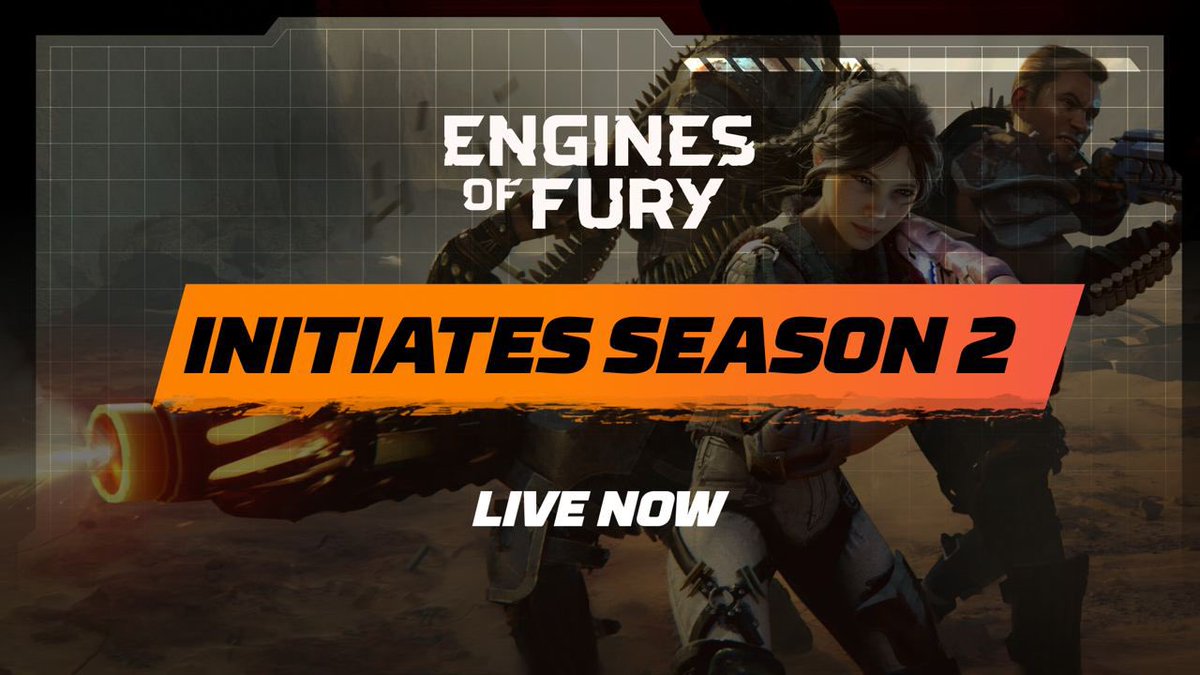 EnginesOfFury's tweet image. 🔥 Initiates Season 2 is LIVE!

Today’s update brings major improvements:
• Co-op mode
• Scavenger Mode
• Temp Initiate’s Pass in Trading Station
• Single-Use Engine Core 

Jump in and explore the new features! ⚙️🔥
store.epicgames.com/en-US/p/engine…