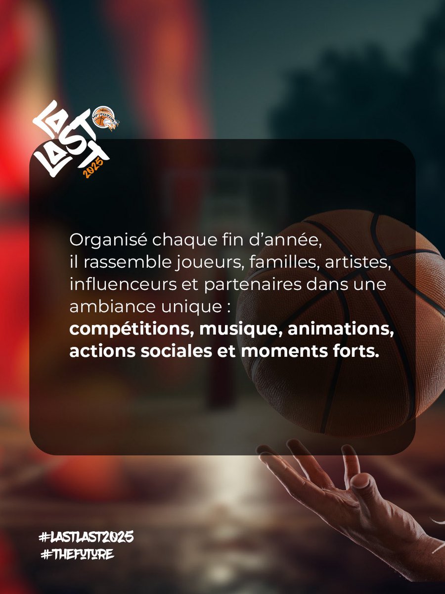 TheFutureBJ's tweet photo. Nous vous présentons maintenant le gros… le GROS évent  de l’année. Partie 1
#TheFuture #TheLastLast2025 #Basketball #ActionSociale #BIDET https://t.co/0GOwidt7Nq