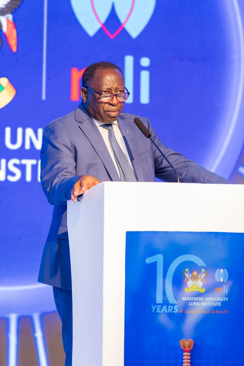 “We began as a small dream, housed in a tiny animal house, yet today we stand as pioneers of lung health in the region.” - Prof. Charles Ibingira, Board Chair Makerere University Lung Institute
#MLIat10 #LungInstituteMulago #LSHSymposium25 #MLI4Healthylungs