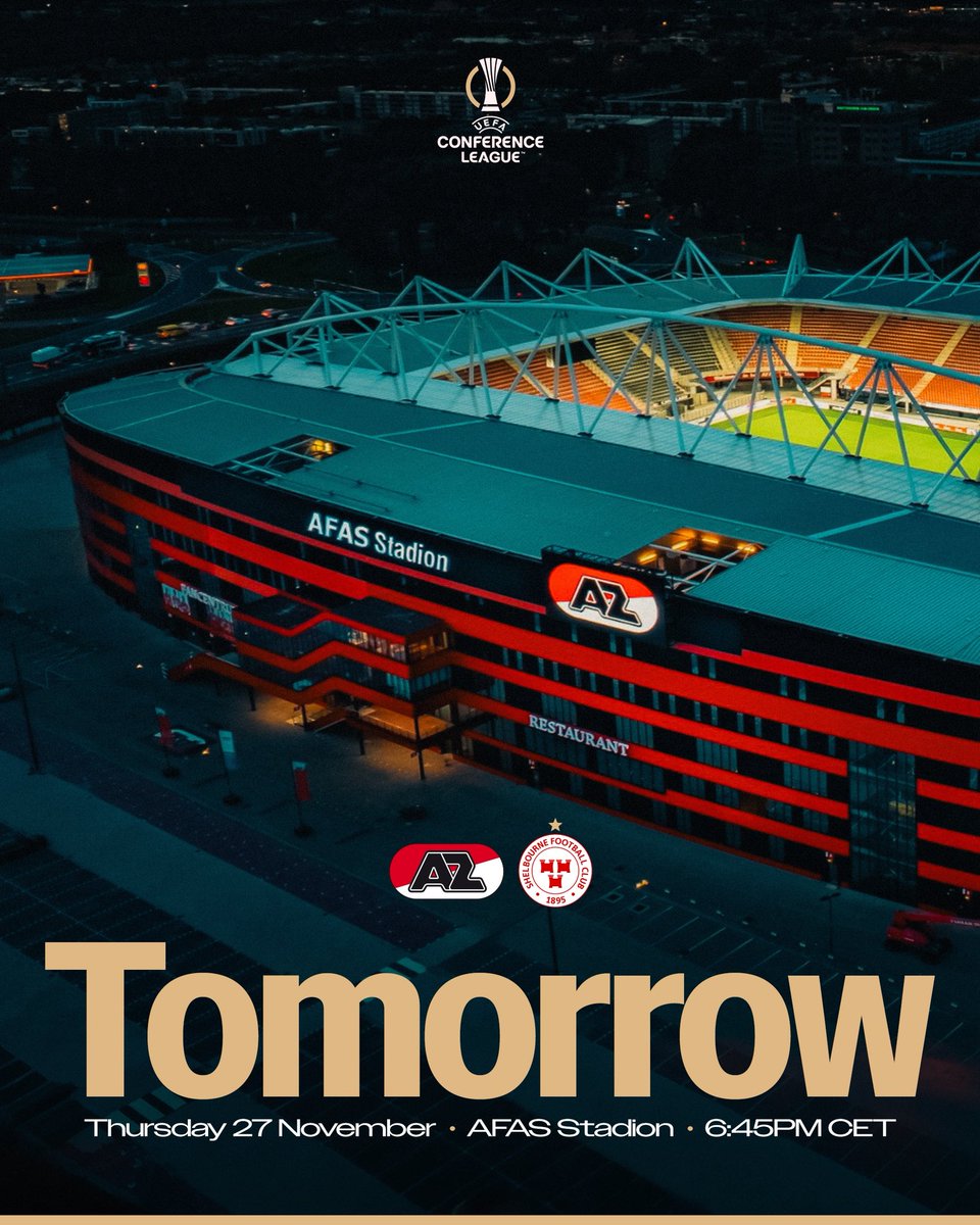 shelsfc's tweet image. 𝐓𝐨𝐦𝐨𝐫𝐫𝐨𝐰 𝐧𝐢𝐠𝐡𝐭 ⏳

Safe travels to all Reds making the trip for our UECL fixture against AZ Alkmaar tomorrow night, let’s bring the noise 🎶

#UECL | #ShelsInEurope