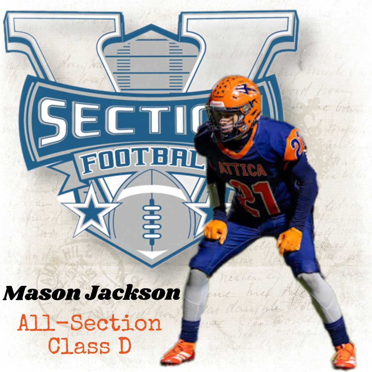 Attica Blue Devil Football tweet media