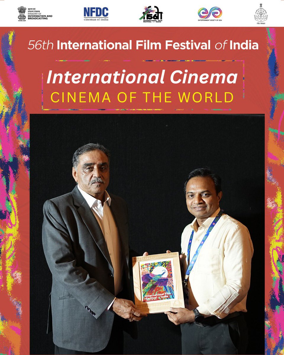 PIBAgartala's tweet image. #InternationalFilmFestivalOfIndia: উত্তেরা সিং পরিচালিত #PINCH-এর এশিয়া প্রিমিয়ারের প্রদর্শনী থেকে কিছু ঝলক শেয়ার করা হলো, যা ৫৬তম #IFFI-র &quot;সিনেমা অফ দ্য ওয়ার্ল্ড&apos;&apos; বিভাগে প্রদর্শিত হয়েছে।
#WAVESBazaar
#IFFIGoa #IFFI #IFF56
#56IFFI #IFFI2025 @IFFIGoa
@PIB_India @MIB_India