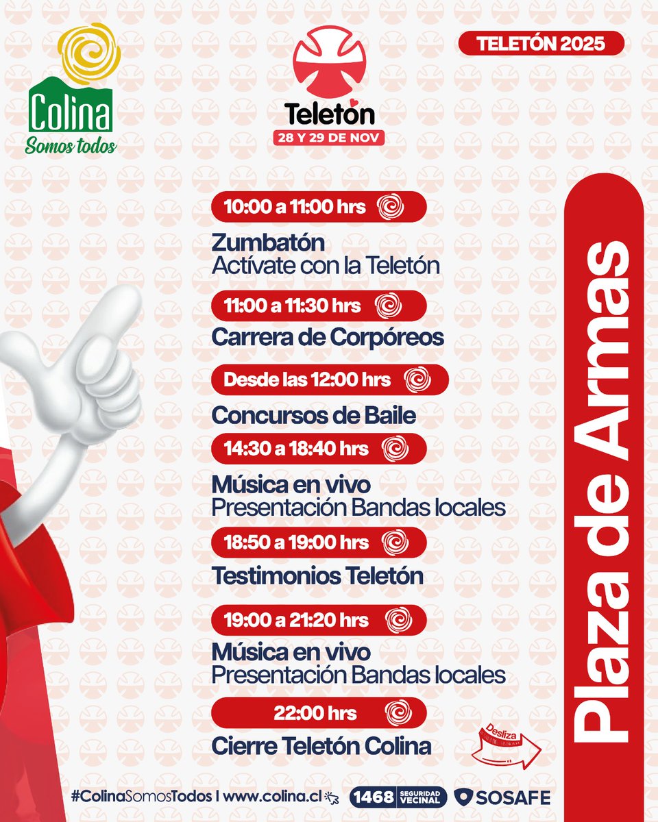 Municipalidad Colina tweet media