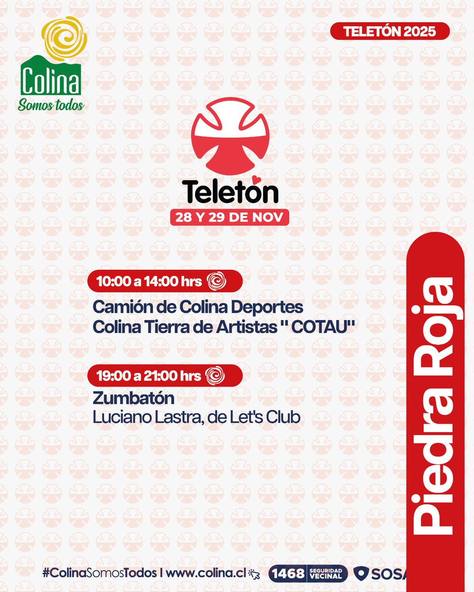 Municipalidad Colina tweet media