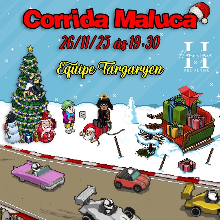 dphpolice's tweet image. Hoje tem treino às 19:30 🎅🏼 🎄 

∫ Acompanhe as redes sociais da Polícia DPH: linktr.ee/Produtores.DPH
ㅤ
Conteúdo, Qualidade e Criatividade! | Produtores ®

#DPH #habbo