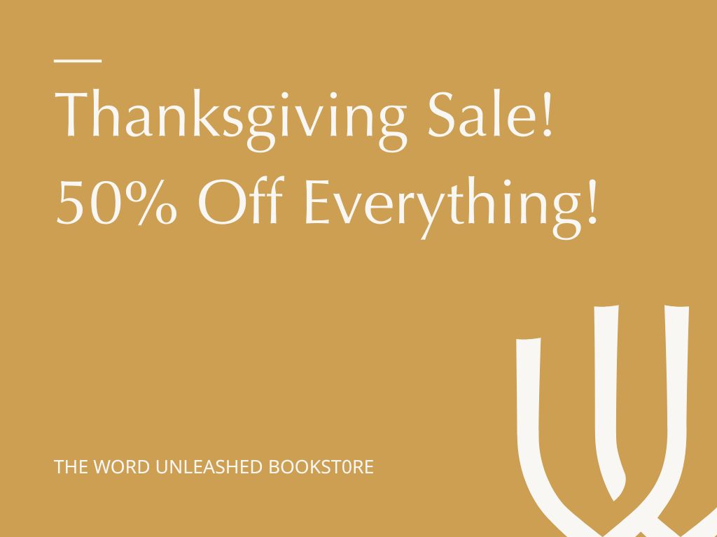 WordUnleashed's tweet image. Thanksgiving Sale! 50% Off Everything!

Visit The Word Unleashed Bookstore: the-word-unleashed.square.site/s/shop

*Discount applied in cart!

@tom_pennington