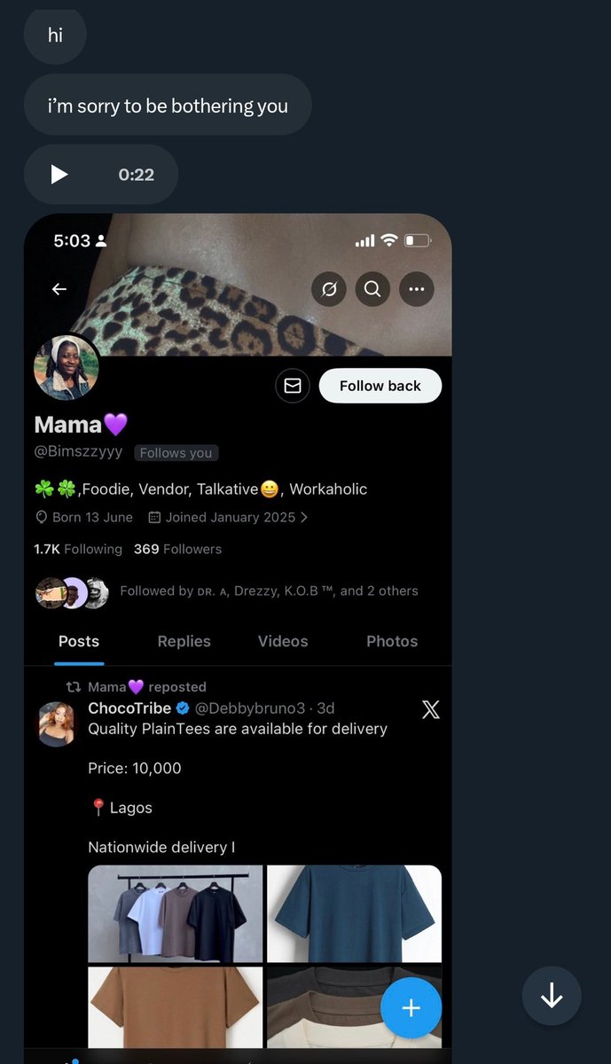 AweniOnibata's tweet image. Frame 1 and 2: My mutual texted me yesterday asking about a Bimszy lady. She said she noticed we follow each other, so she felt I&apos;ll know one or 2 things about her....
Apparently she (my mutual) wanted to get a pair of shoes from her and since I didn&apos;t know her or knew we…