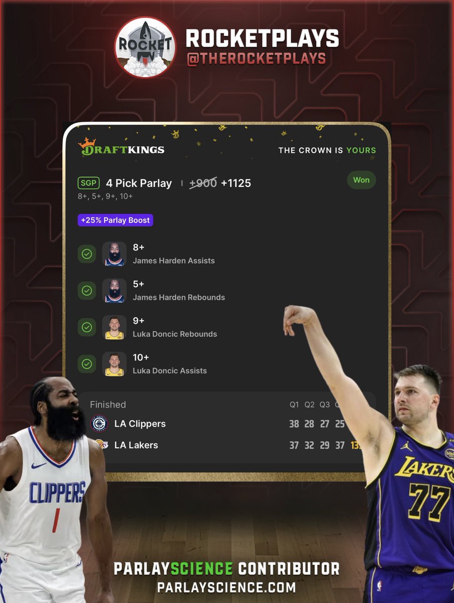 Love waking up to green ✅💰 

75% off with code BF75 ➡️ whop.com/parlayscience/…