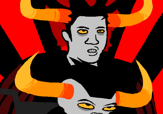 MinksStinks_'s tweet photo. How could someone like Rufioh Nitram be dancestors to the awesome amazing incredible Tavros https://t.co/7W8tNkMc1j