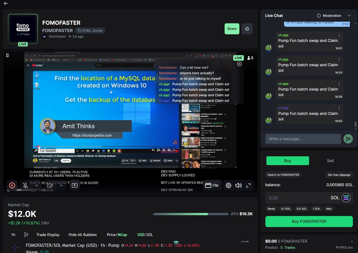 FasterLabsDEV's tweet image. As @frankdegods said an year ago, AGI is being invented on @solana.

pump.fun/coin/EH8xJ6Y8H…