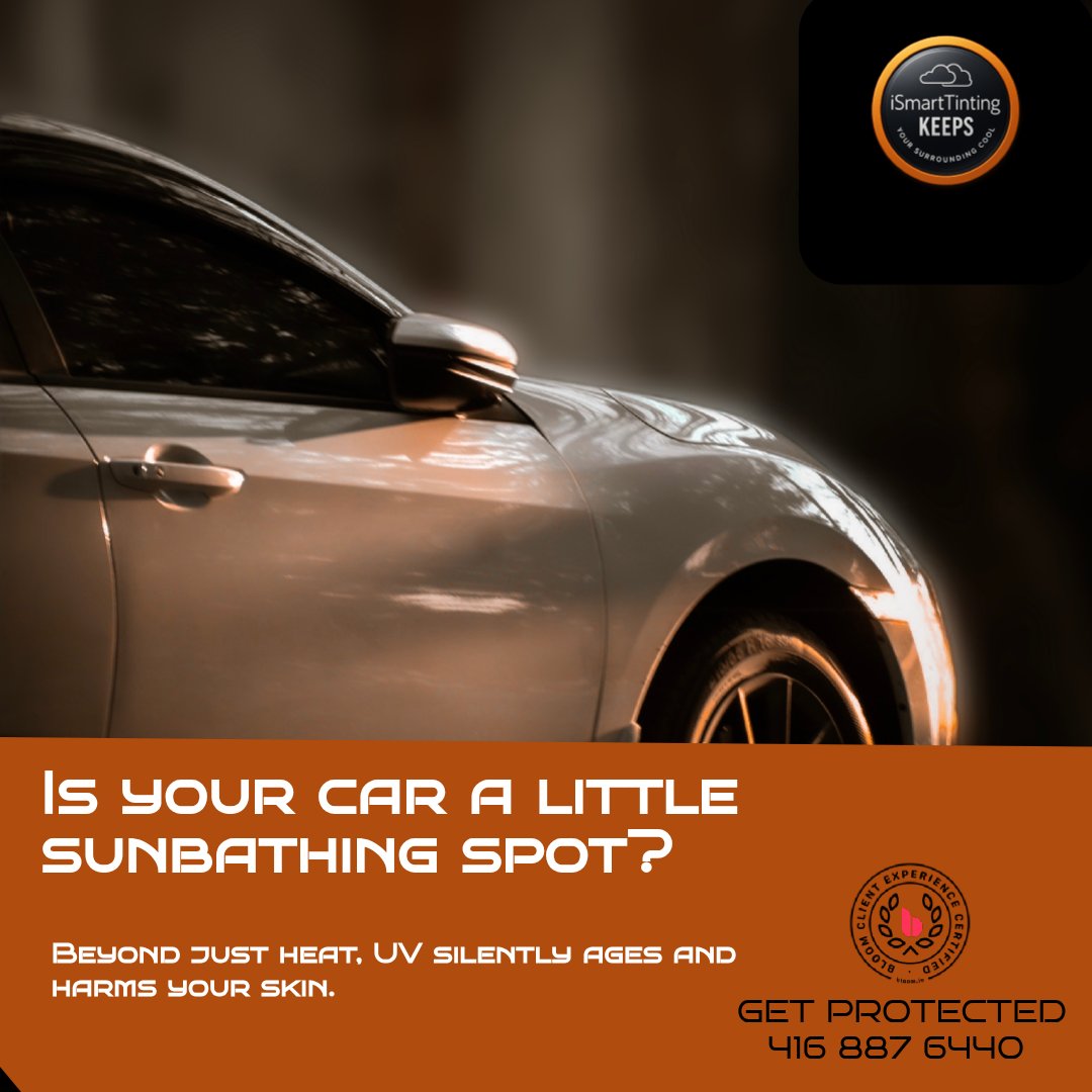 iSmartTinting's tweet image. UV rays harm your skin &amp;amp; car! ☀️ Ceramic tint = sunscreen for your ride. Protect both today! 🚗🛡️ #UVprotection #ceramictint #windowtinting