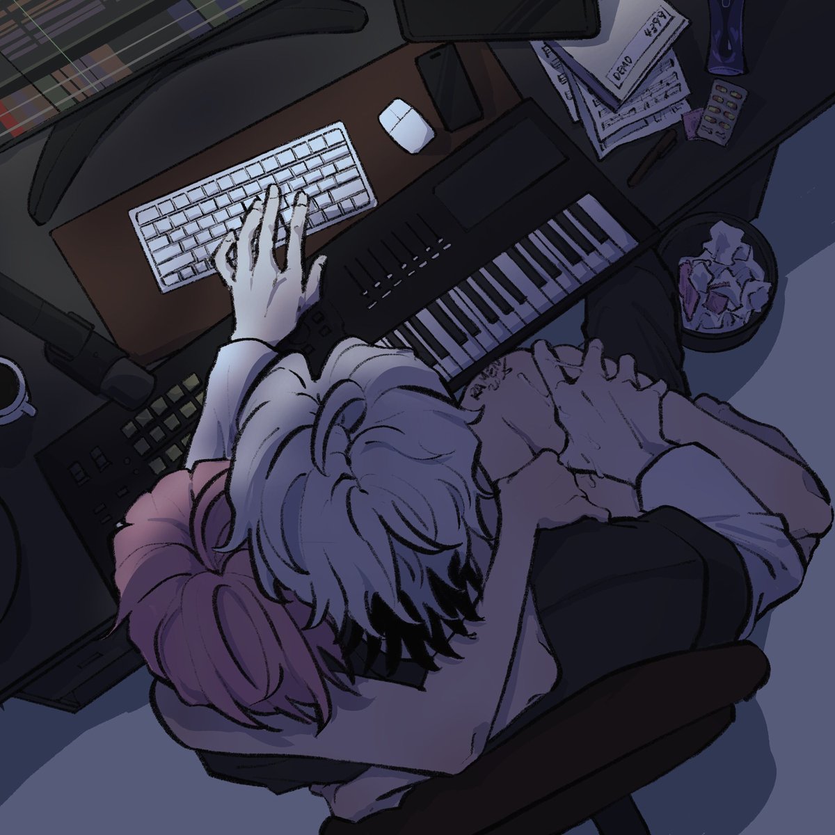 pyon_ramen's tweet image. #eunby clingy omega 🐺🦌