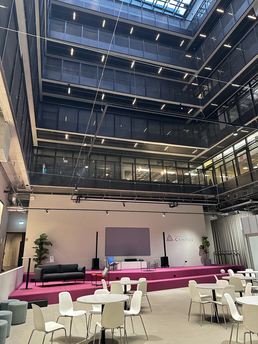 denniszelada's tweet photo. Visited the delta campus yesterday – always energizing to feel the buzz of builders and founders under one roof. Berlin’s startup ecosystem keeps evolving. 🚀
#BerlinStartups #TechLeadership #Entrepreneurship https://t.co/R5LVkVAlE6