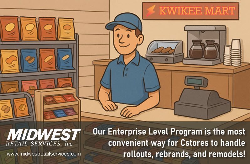 MidwestRetail's tweet image. The most convenient way to expand your #cstore operations is with expert management of fixture design and development, stocking programs, logistics, and more from our Enterprise Level Program team. Let&apos;s discuss your plans for growth at midwestretailservices.com/enterprise