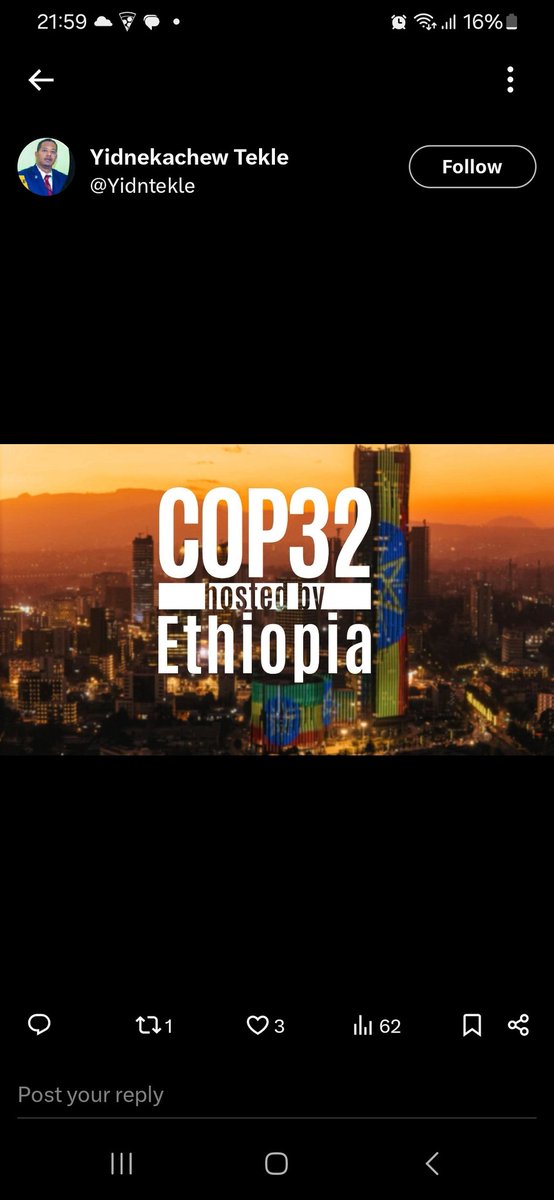 hiruthab's tweet image. Ethiopia appoints Foreign Minister Dr. Gedion Timothewos as COP32 President-Designate. #ClimateAction #Ethiopia #COP32