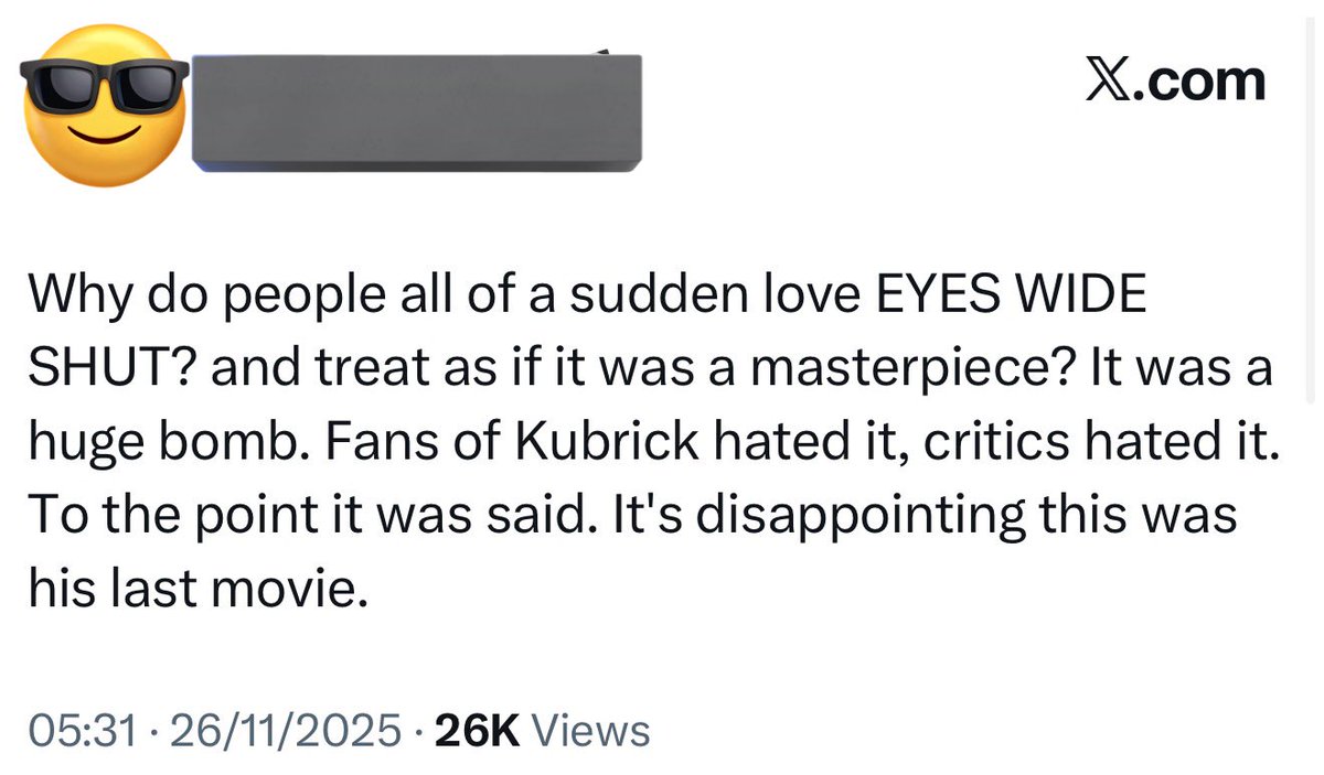 “Why do people all of a sudden love IT’S A WONDERFUL LIFE? and treat as if it was a masterpiece? It was a huge bomb. Fans of Capra hated it, critics hated it.”