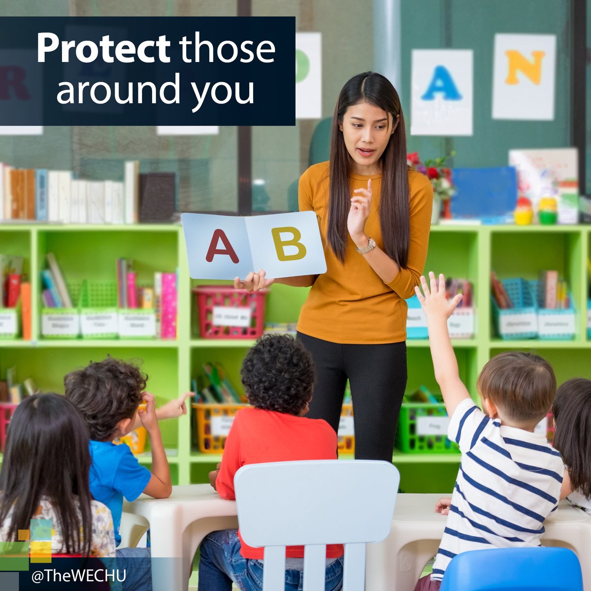 Do you work with little kids? They're at a higher risk of serious illness if they get sick. Get your seasonal immunizations to help keep them (and YOU!) healthy this cold &amp; flu season.

Talk to your healthcare provider or find a pharmacy near you - ontario.ca/vaccine-locati…