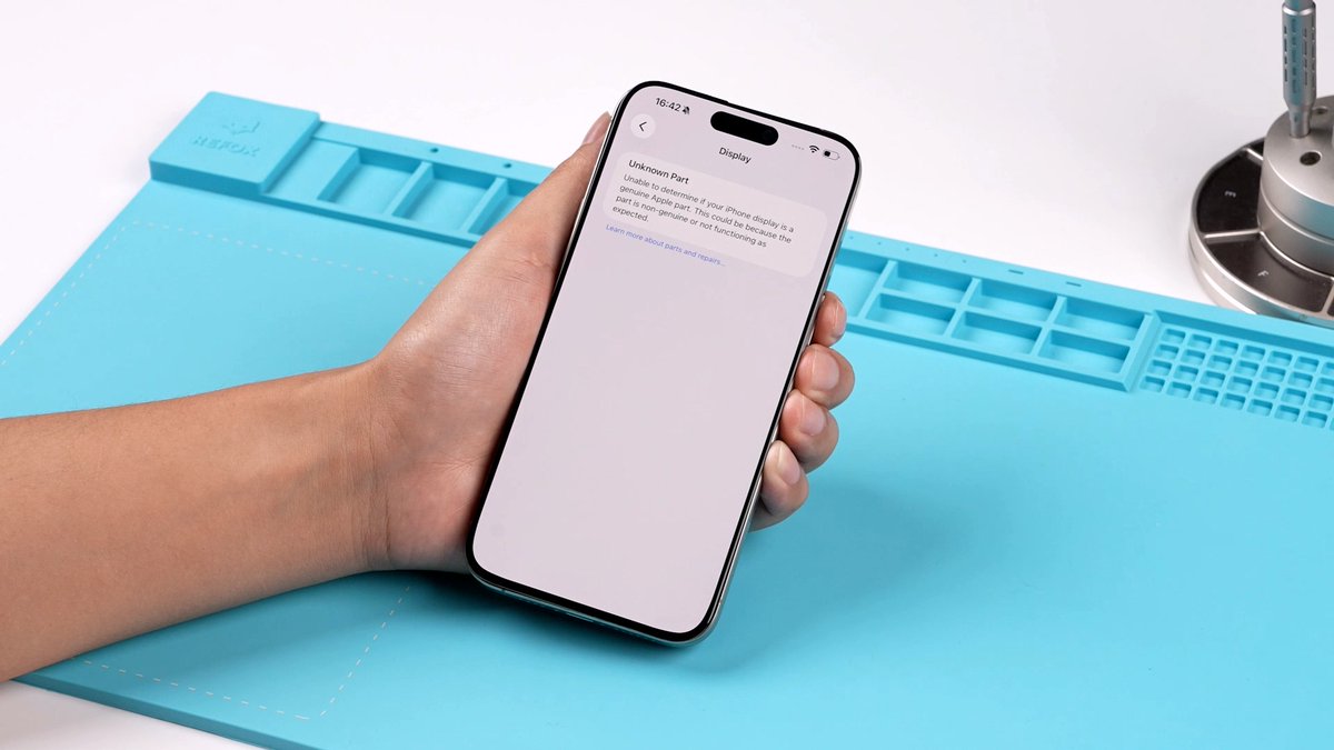 rewatechnology's tweet image. Screen needs replacement on iOS 26? 🔧
And your front sensor flex is broken too… 😰
What’s the right move? 👉 Full solution on REWA YouTube!