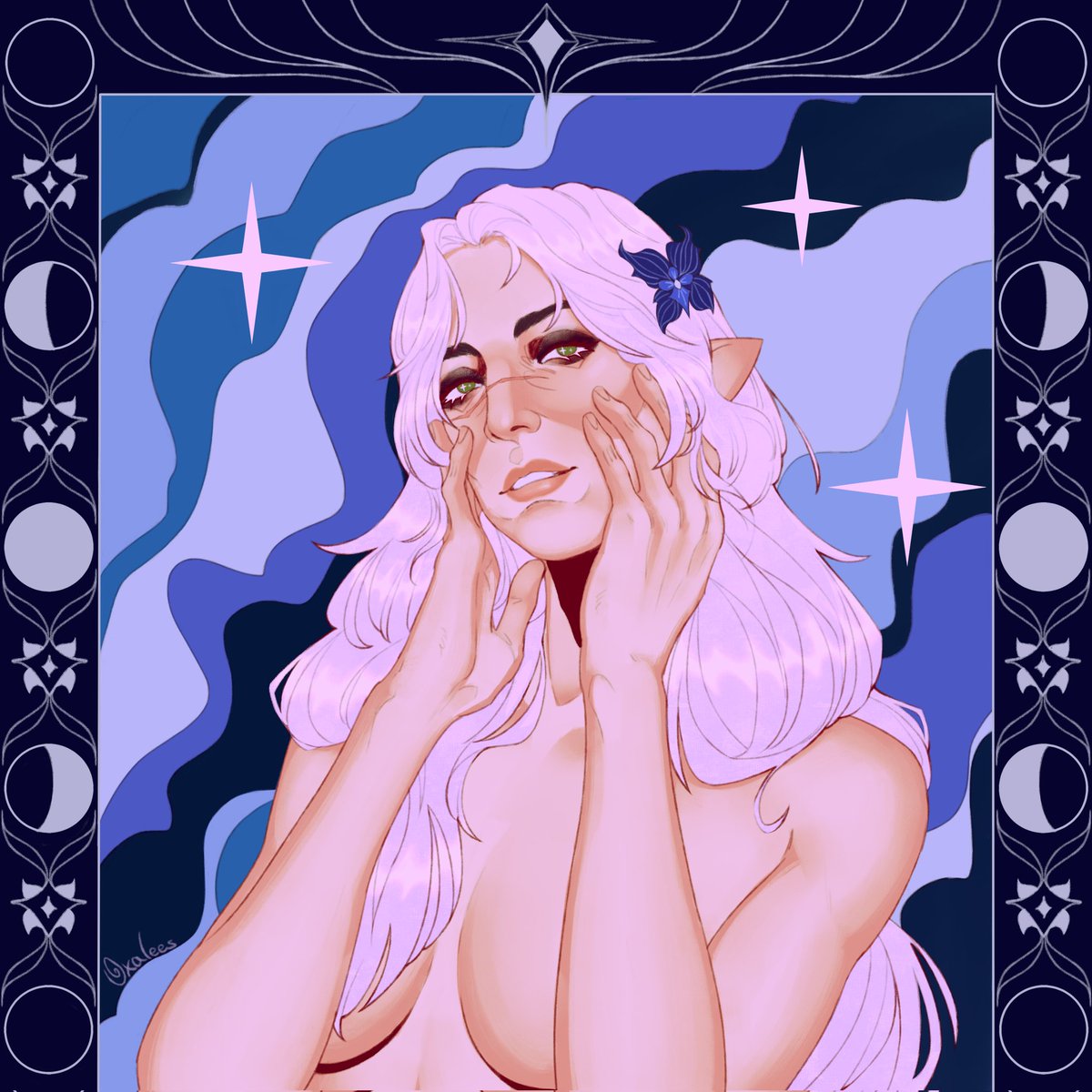 let your moon be my light 🌑 #BaldursGate3 #Shadowheart