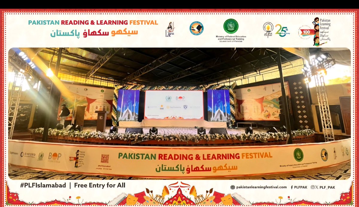 nishatriaz's tweet photo. What an energising day being part of Pakistan Reading & Learning Festival.
Nothing more inspiring than spending time with bright young girls and passionate educators, all gathered to celebrate the magic of learning and exploring.
The dynamic sessions by @itacecorg and @Cities_Children were energising.
When we nurture a childโs love for reading, we donโt just open books, we open doors to possibility
