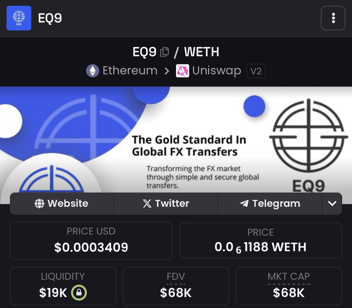 Day 190: Bull posting #EQ9 until it reaches $100M market cap.