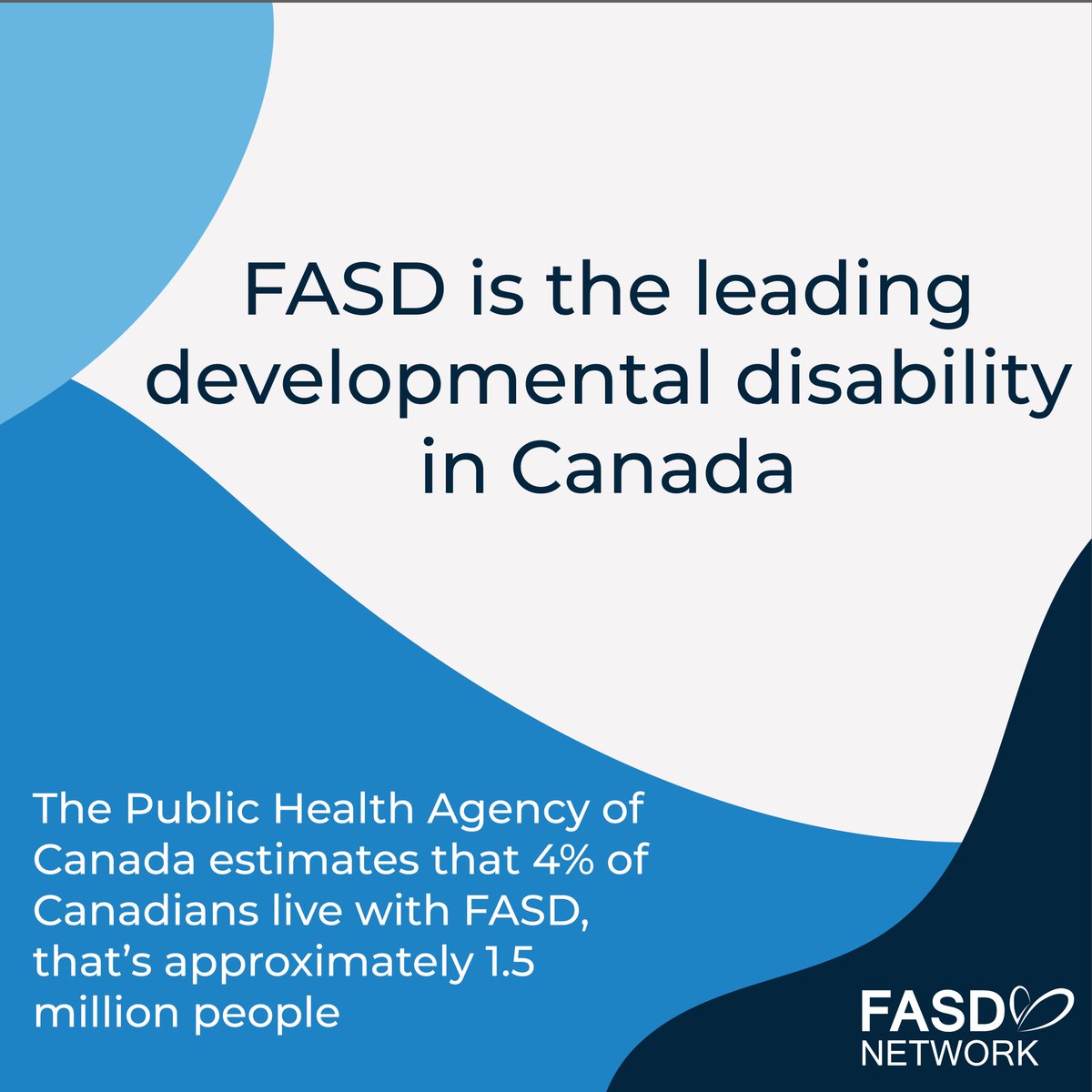 FASD affects more Canadians than any other developmental disability.
That’s roughly 1.5 million people across the country.
Let’s keep the conversation going and break down stigma with facts and understanding.