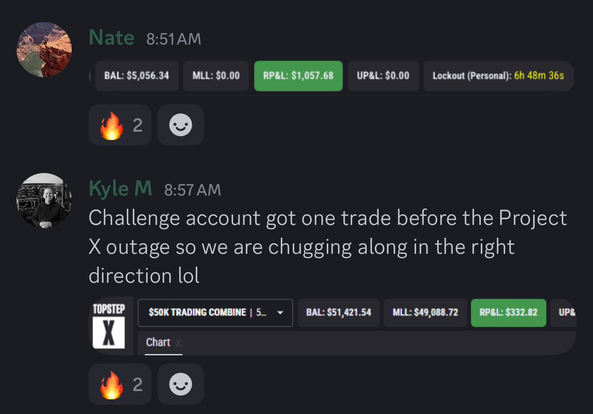 EmeraldEdgeAlgo's tweet image. We had an issue with ProjectX going down this morning but it was a blessing in disguise. We were green before the outage and are starting Thanksgiving weekend early! Happy Thanksgiving to my few followers! I know this account with grow in time 😂